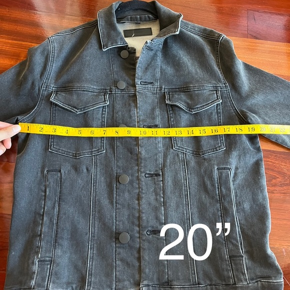 J Brand black Denim Jacket size Small - Picture 8 of 9